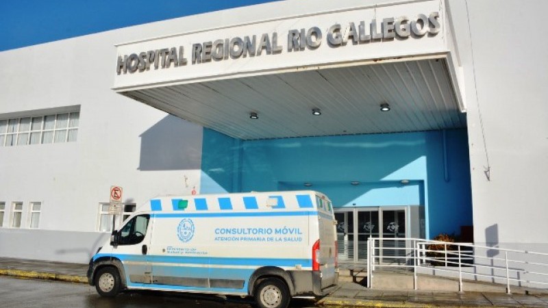 La joven fue trasladada al Hospital Regional.