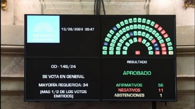  Senado: cómo votaron los santacruceños el financiamiento universitario 