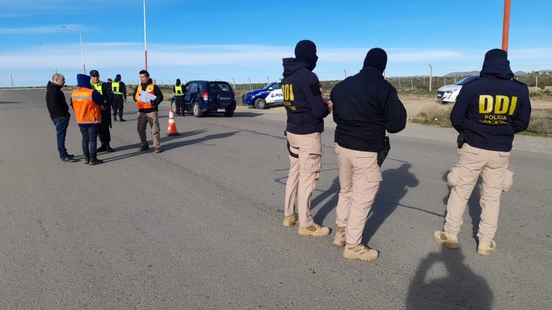 Se realiz un operativo de control vehicular sobre la Ruta Nacional N 3, ayer jueves alrededor a las 16:00 horas.