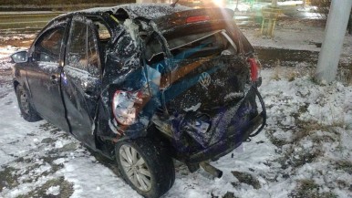 Conductor en estado de ebriedad chocó un camión estacionado en la ciudad de Ushuaia