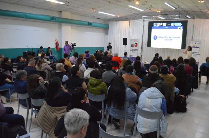 Lanzamiento del PFCGC en la ciudad de Ro Gallegos.