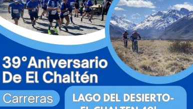 Abren las inscripciones para las carreras por el aniversario de El Chaltén