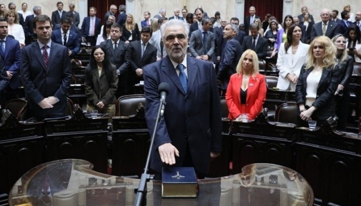 Sergio Acevedo en la jura en la Cmara de Diputados.&nbsp;