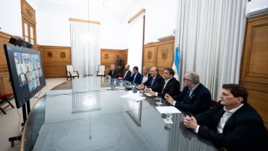 Claudio Vidal participó de la reunión que armó el Gobierno nacional para detallar el presupuesto 2025 enviado por Milei al Congreso  