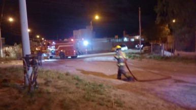 Murió una mujer en un incendio de vivienda en Puerto Madryn