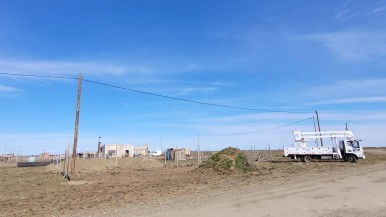 Servicios Públicos realiza trabajos en barrios de Río Gallegos