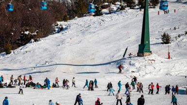 Hubo caída en el turismo invernal 