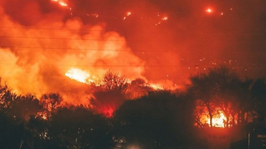 Un detenido por los incendios forestales de Capilla del Monte