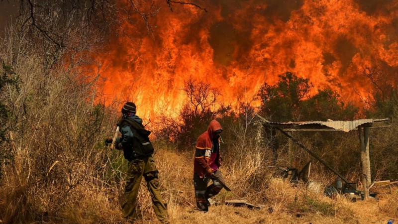 11 detenidos por provocar incendios en distintas localidades de Crdoba