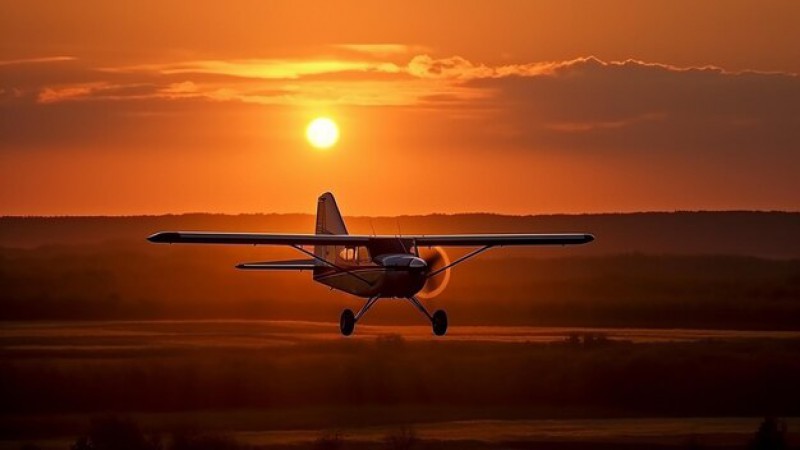 Ver el eclipse desde el cielo en Santa Cruz: la increble propuesta de un Aero Club  