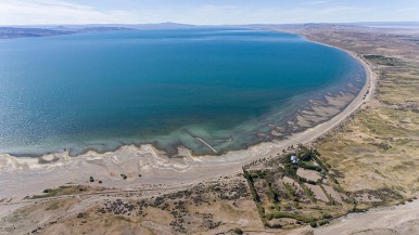 Crisis hídrica en Santa Cruz y Chubut: un medio internacional alerta sobre la situación del lago Musters, que le da agua a Caleta Olivia, Comodoro, Rada Tilly y Sarmiento 