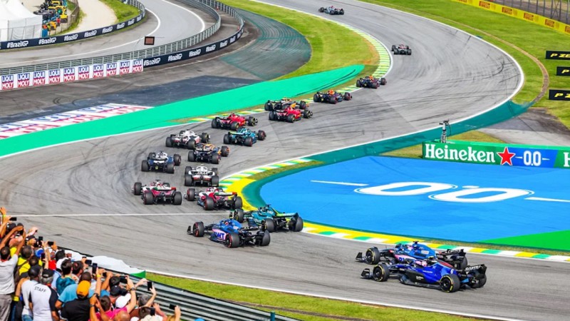 El GP de Brasil se correr el 3 de noviembre. Fotografa: Agencia Noticias Argentinas / Redes.