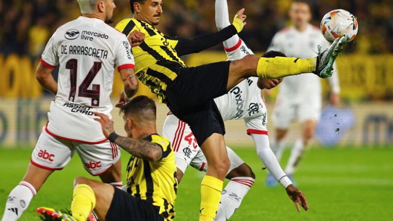 Pearol de Uruguay elimin a Flamengo y est en Semifinales de la Copa Libertadores