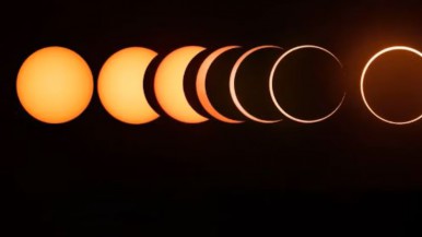 Se acerca el eclipse solar en Santa Cruz: los horarios, los mejores lugares y todas las actividades para ver el anillo de fuego  