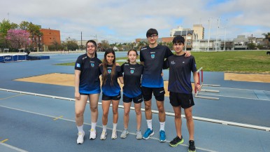 Dos atletas santacruceños campeones nacionales de Salto en alto