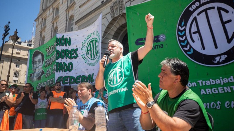 ATE lanz un paro nacional para el mircoles y se sumar a la Marcha Universitaria