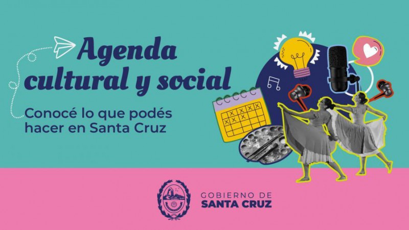 Hay agenda con actividades en Santa Cruz