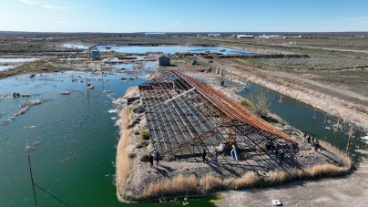 Anunciaron nuevas obras para una localidad de Santa Cruz: planta de tratamiento de efluentes y la ampliación de la red de cloacas 