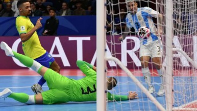 La Selección argentina de futsal perdió la final del mundo ante Brasil