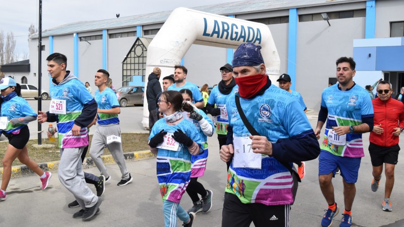 Exitosa convocatoria en la "1 Corrida Provincial Santa Cruz por la Salud"