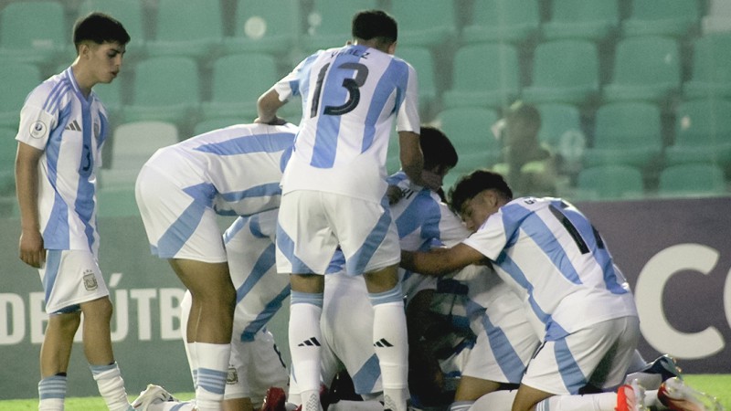 Argentina debut con un triunfo ante Venezuela en el Sudamericano Sub 15