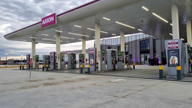 La estación fue inaugurada en Río Gallegos 