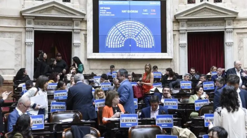 En vivo: diputados deciden si prevalece el veto presidencial a la Ley de Financiamiento Universitario