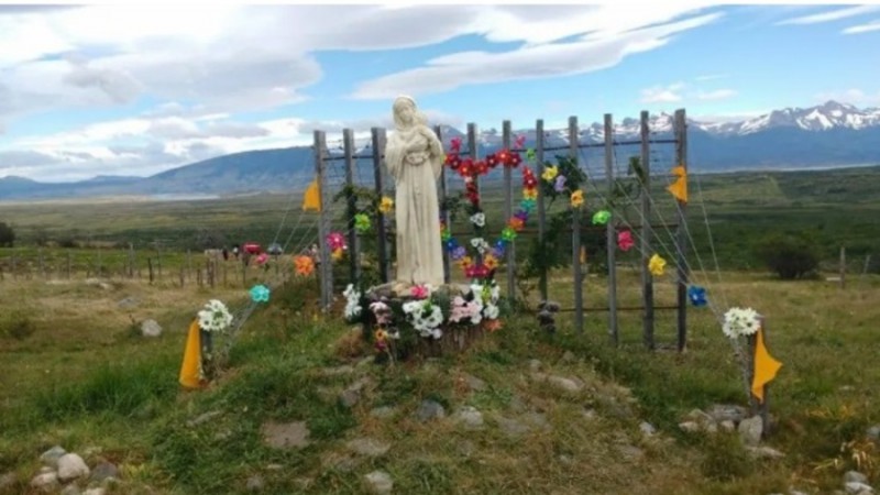 En Ro Turbio recibirn a la Virgen de la Patagonia