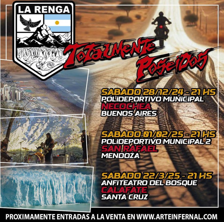 La Renga anunci su presentacin en Santa Cruz: la fecha, entradas y en qu ciudad tocarn 