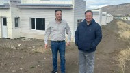 Grasso se mostró junto a Belloni en "viviendas abandonadas por Nación"