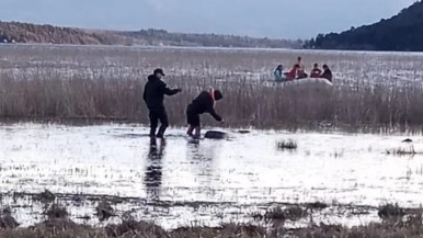 El peor final para la turista desaparecida en un lago de la Patagonia