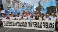 En rechazo al veto del Gobierno, comenzó el paro universitario en las universidades públicas del país