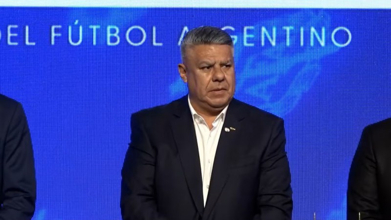 Claudio "Chiqui" Tapia, presidente de la AFA. 