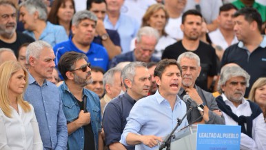 El mensaje de Kicillof en un acto por el Día de la Lealtad: "Los mejores días siempre fueron con Cristina" 