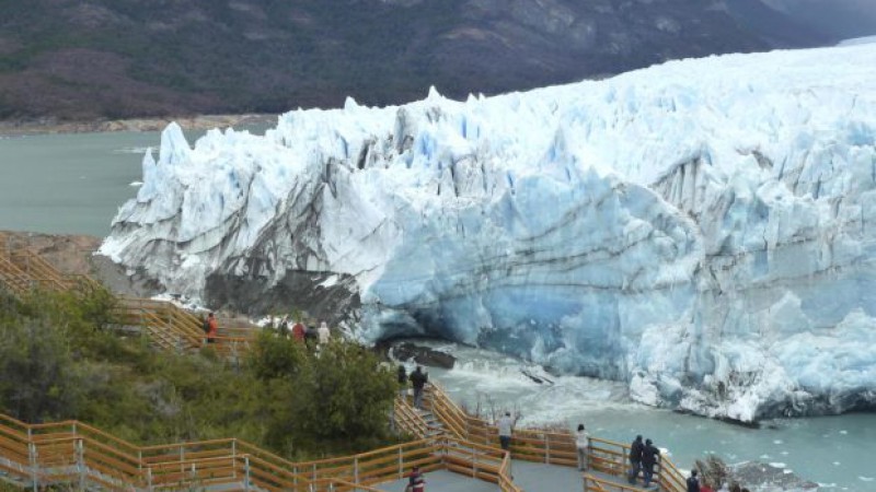 Casi 30% de caida interanual de visitantes en el Parque Nacional los Glaciares 