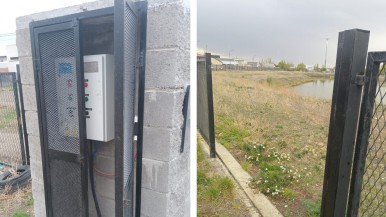 La estación de bombeo resultó dañada 