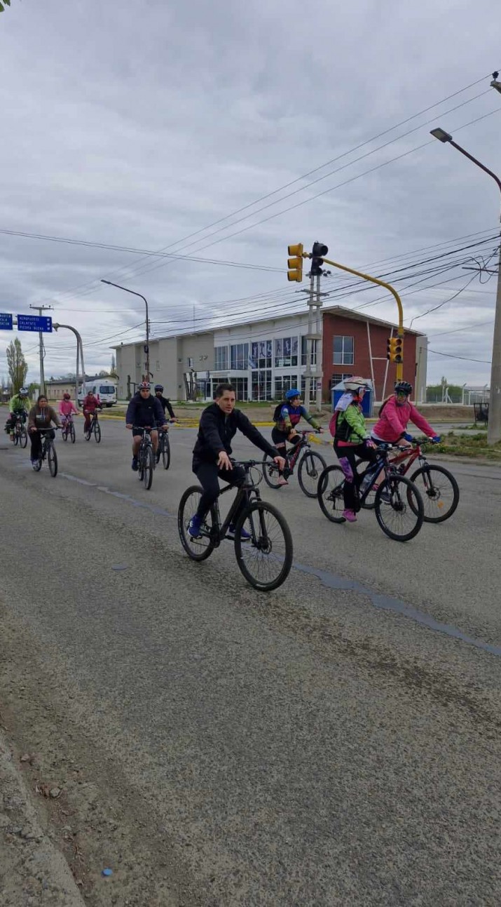 Gran respuesta a la bicicleteada "Yo Pedaleo por ella"