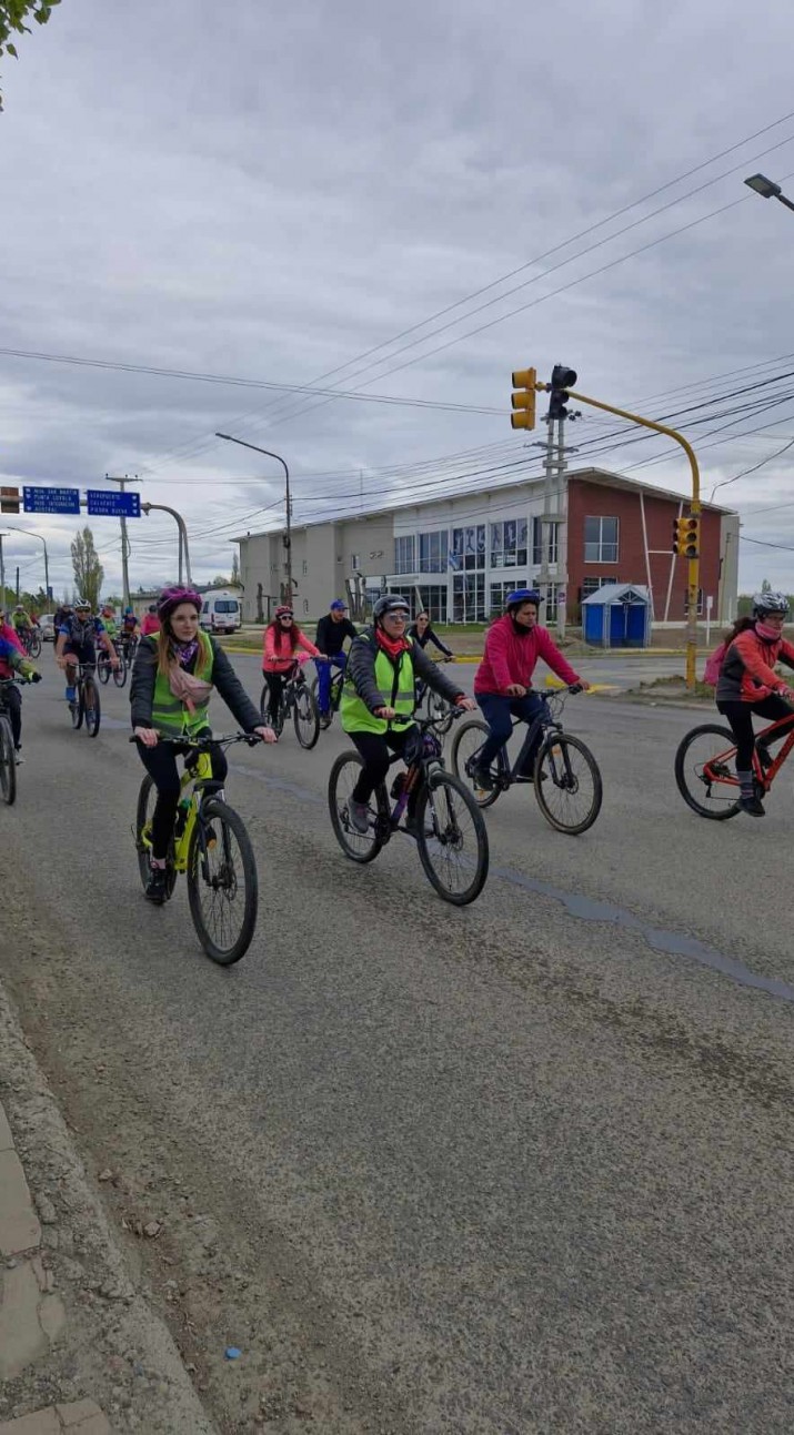 Gran respuesta a la bicicleteada "Yo Pedaleo por ella"