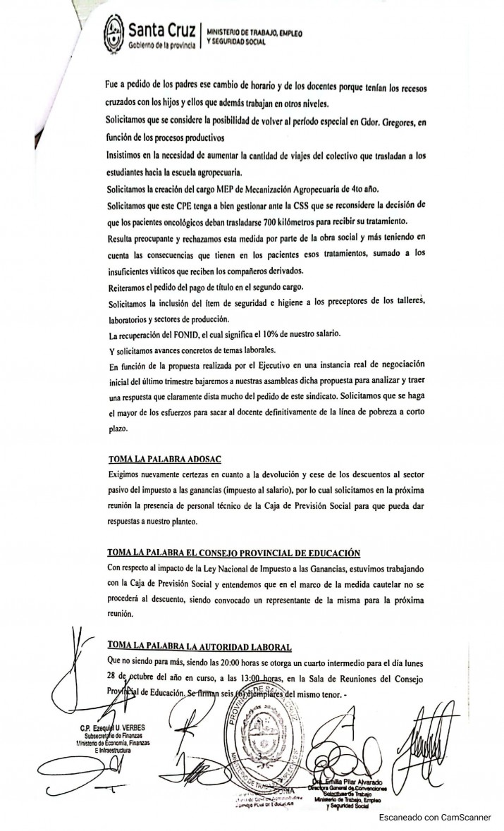 Paritaria docente: ofrecen 6,9 por ciento en dos tramos  y pasan a cuarto intermedio 