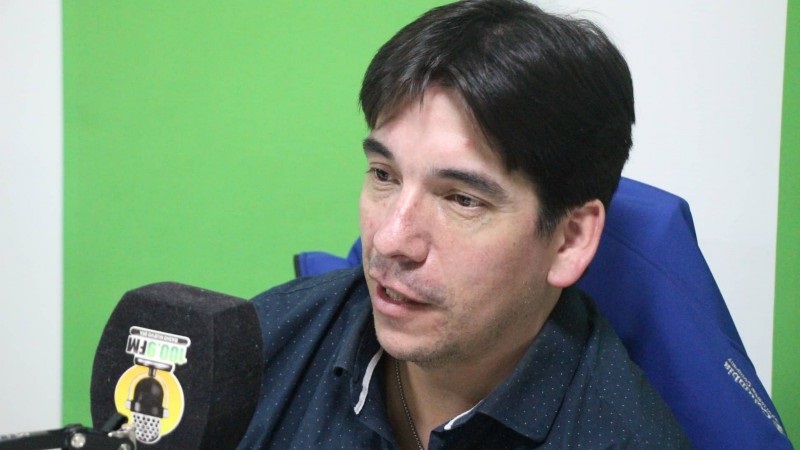 Cristian Snchez, vocal por los Activos en la Caja de Previsin Social, en Radio Nuevo Da. 