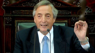 Néstor Kirchner, ex gobernador de Santa Cruz y Presidente de la Nación 