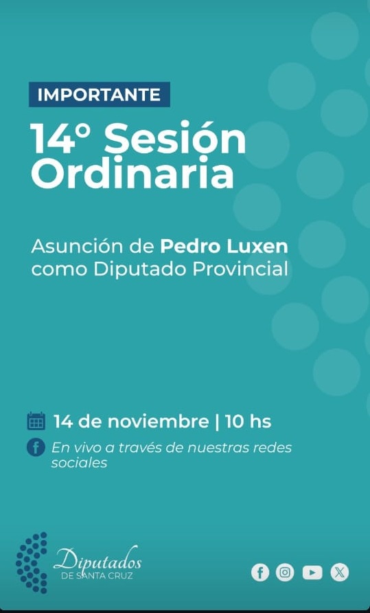 Luxen no asumir su banca en Diputados: "Con l acordamos varios puntos", dijo la oposicin y que el oficialismo "va a tratar de correrlo a Leguizamn" porque necesitan aprobar leyes 