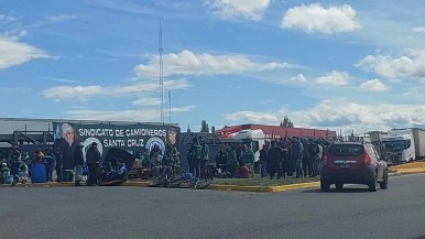 En Río Gallegos también se sumaron al paro nacional de la Cámara Argentina de Trabajadores del Transporte