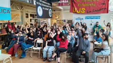 La asamblea estudiantil voto nuevas medidas 