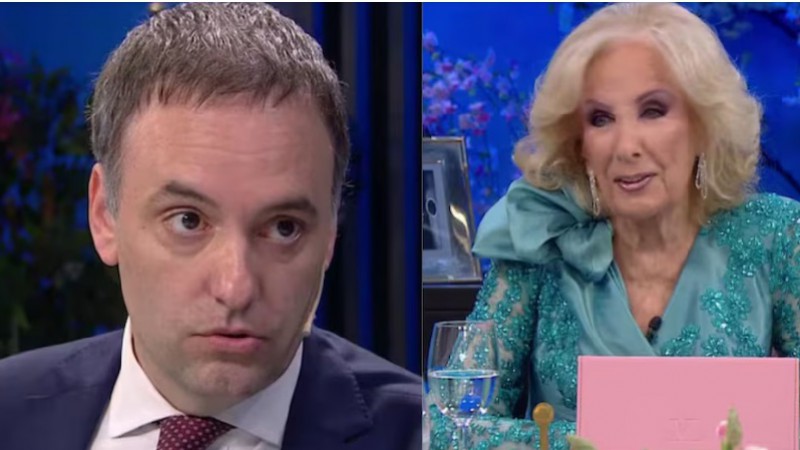 Mirtha Legrand cuestion a Manuel Adorni  en su programa: "Los pobres y el costo de vida aumentaron"