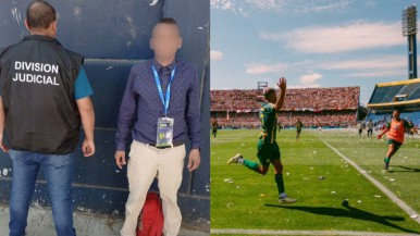 Estaba prófugo hace dos años y cayó por ir a la cancha a ver a su equipo