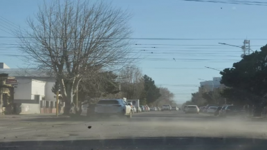 se esperan fuertes ráfagas de viento para este martes 