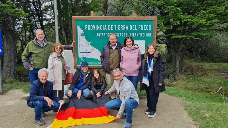 Embajador de Alemania, junto a cnsules Honorarios  en Argentina, visit Santa Cruz y Tierra del Fuego 