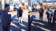 Video en Santa Cruz: ATE denunció que un juez pretende desalojarlos del reclamo en un corralón municipal 