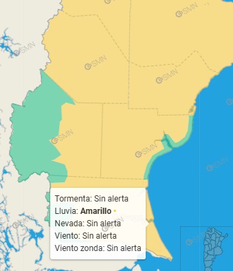 Nueva alerta climatolgica para Ro Gallegos: cmo ser el domingo